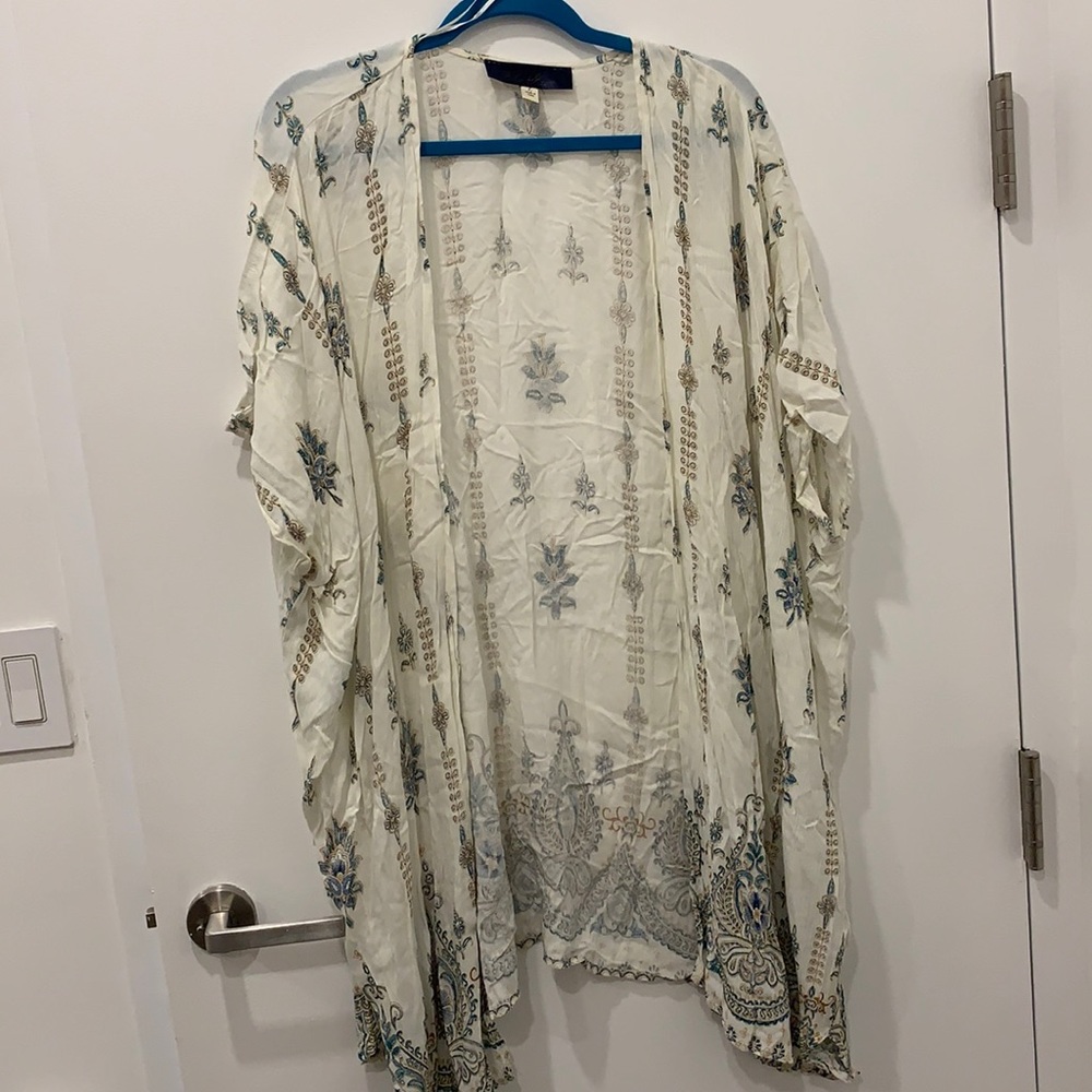 Blue Rain Kimono